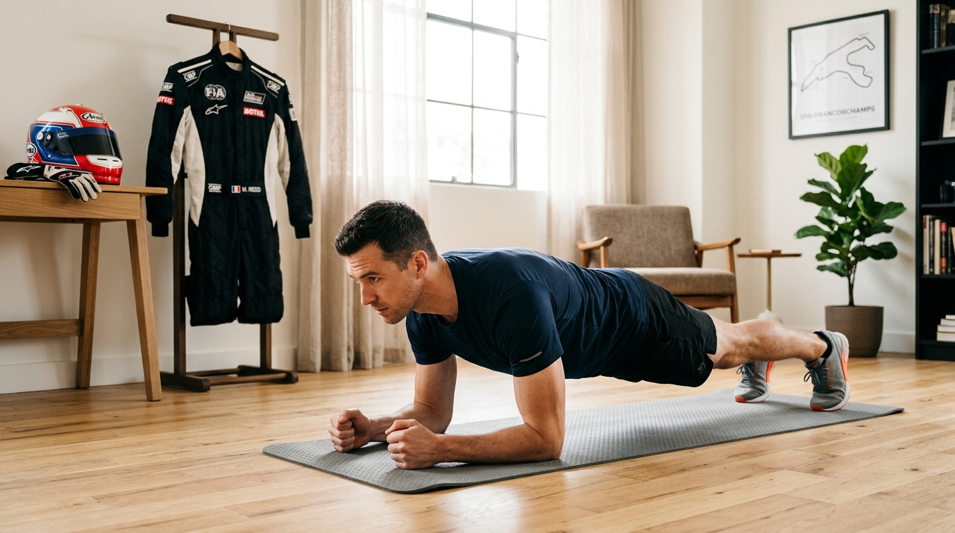 Keep Your Racing Suit Size (Part 2): Zero-Equipment Home & Office Circuit Conditioning for Beginners